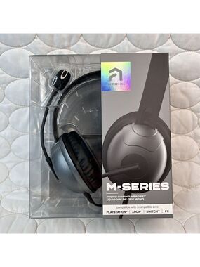 Atrix M-Series Gaming Headset for Playstation XBOX Switch PC - NEW IN SEALED BOX